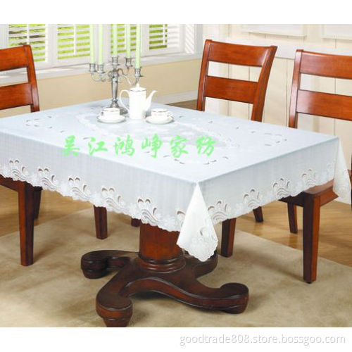 PVC Fabric for Decorative Lace Table Covers (Hz282)